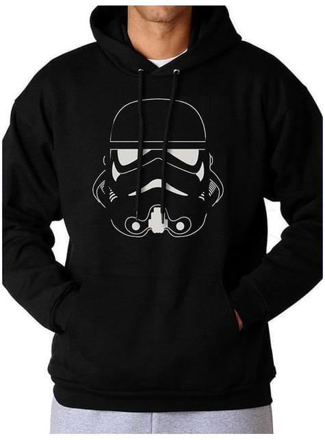 Felpa Stormtrooper con cappuccio Star Wars Funidelia