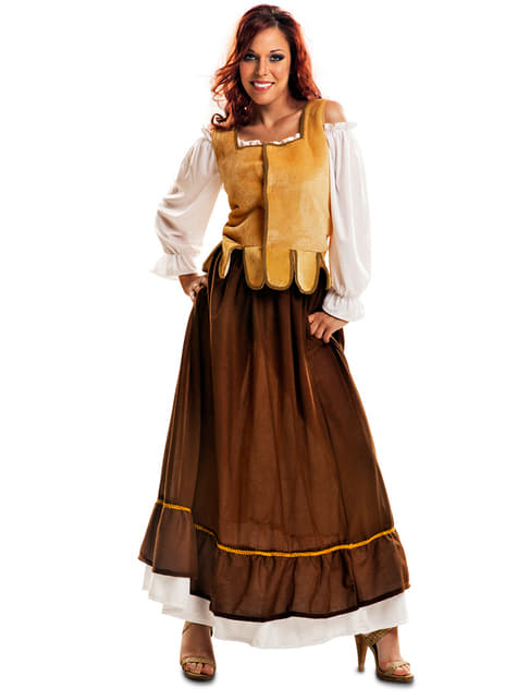 Ladies Medieval Innkeeper Costume. The coolest | Funidelia