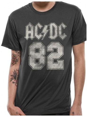Maglietta AC/DC '82 | Funidelia