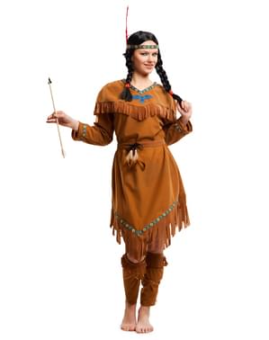 Kostium wojownicza indianka damski