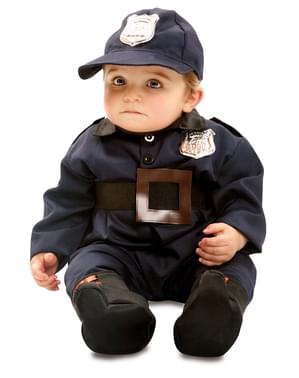 Bebeğin Cesur Polis Kostümü