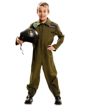 Kostum Pilot Angkatan Laut anak laki-laki