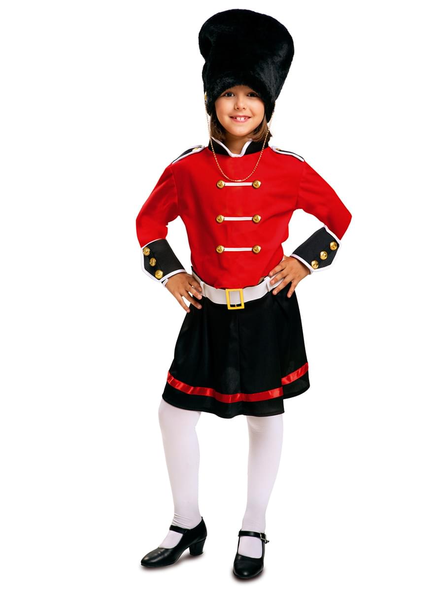 Costume da guardia reale inglese per bambina