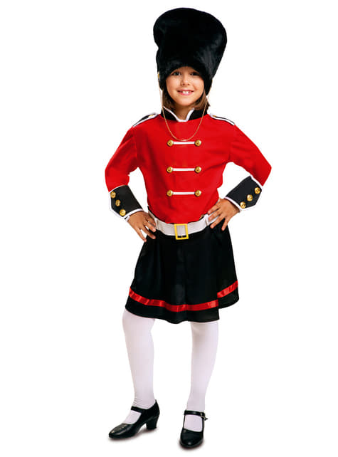 Dievčenský kostým anglická kráľovská stráž