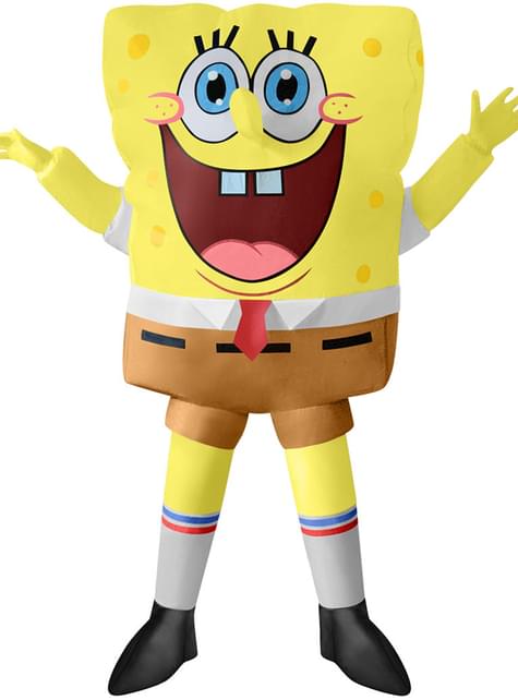 Frons oase In werkelijkheid Opblaasbaar SpongeBob-kostuum voor kinderen. Volgende dag geleverd |  Funidelia