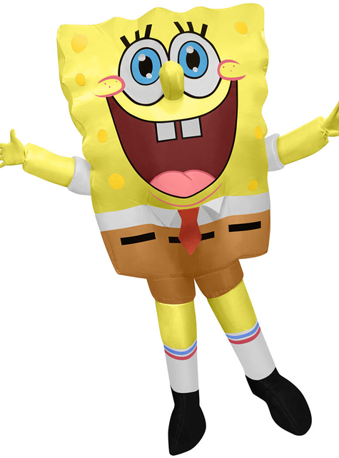 Costume SpongeBob gonfiabile per adulto. Consegna 24h