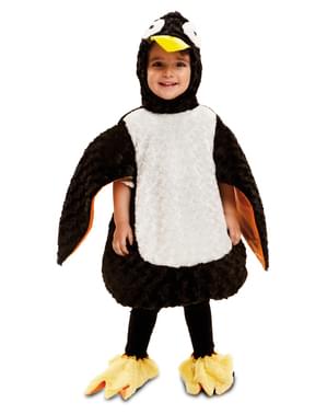 Fato de pinguim adorável de peluche infantil
