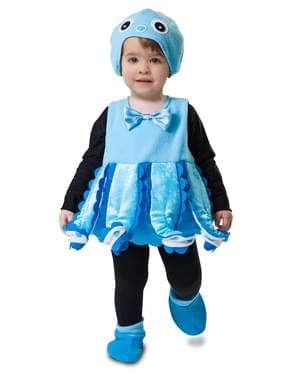 Costume da polipo blu per bambino