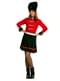 Disfraz de guardia real inglesa para mujer
