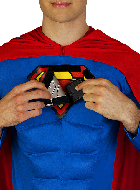 Costume di Superman con luce. I più divertenti
