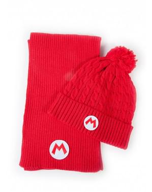 Conjunto de gorro e cachecol Super Mario Bros - Nintendo