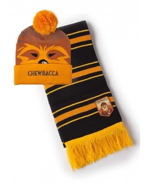 Chewbacca mössa och halsduk set - Star Wars