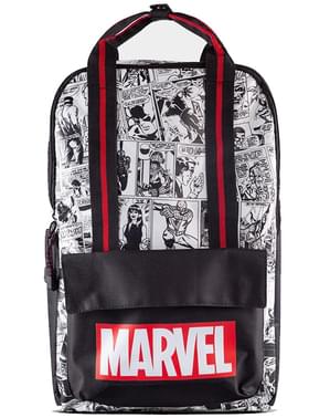 Marvel mugursoma ar komiksu rakstu