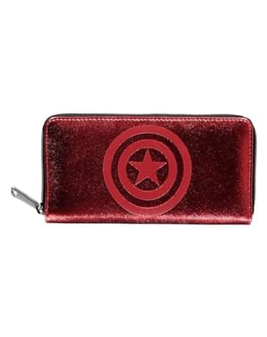 Red Marvel Wallet for Women