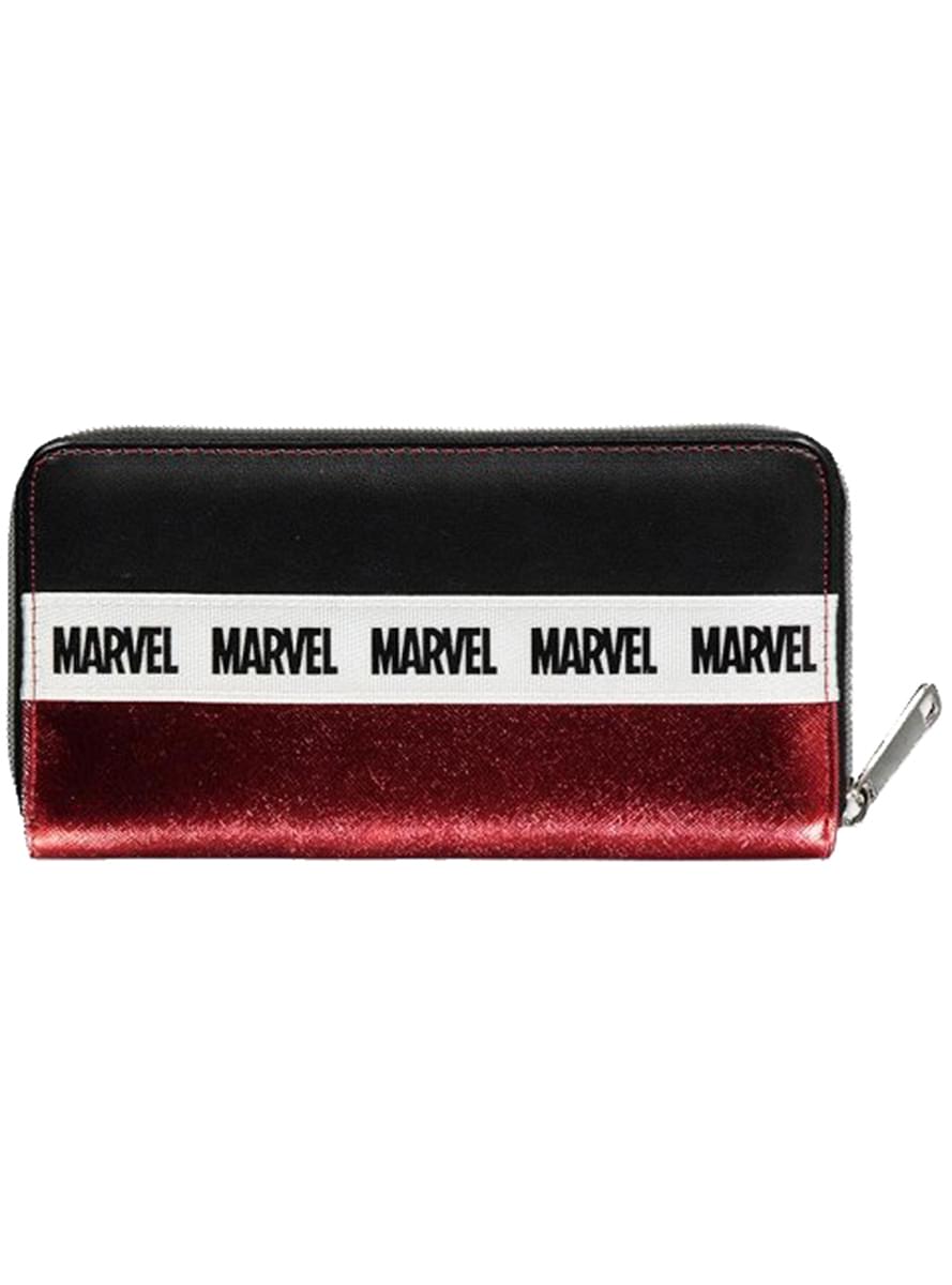 Portefeuille Marvel rouge femme
