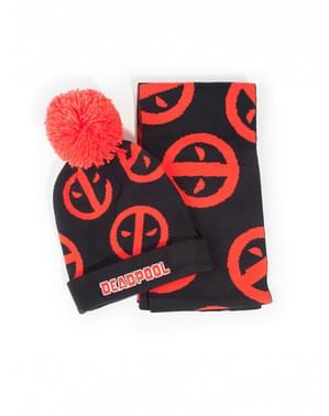 Deadpool Beanie og Tørklæde Sæt