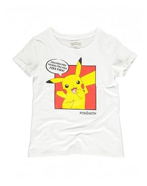 T-shirt de Pikachu para mulher - Pokémon