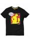 Pikachu футболка для жінок в чорному - Покемон