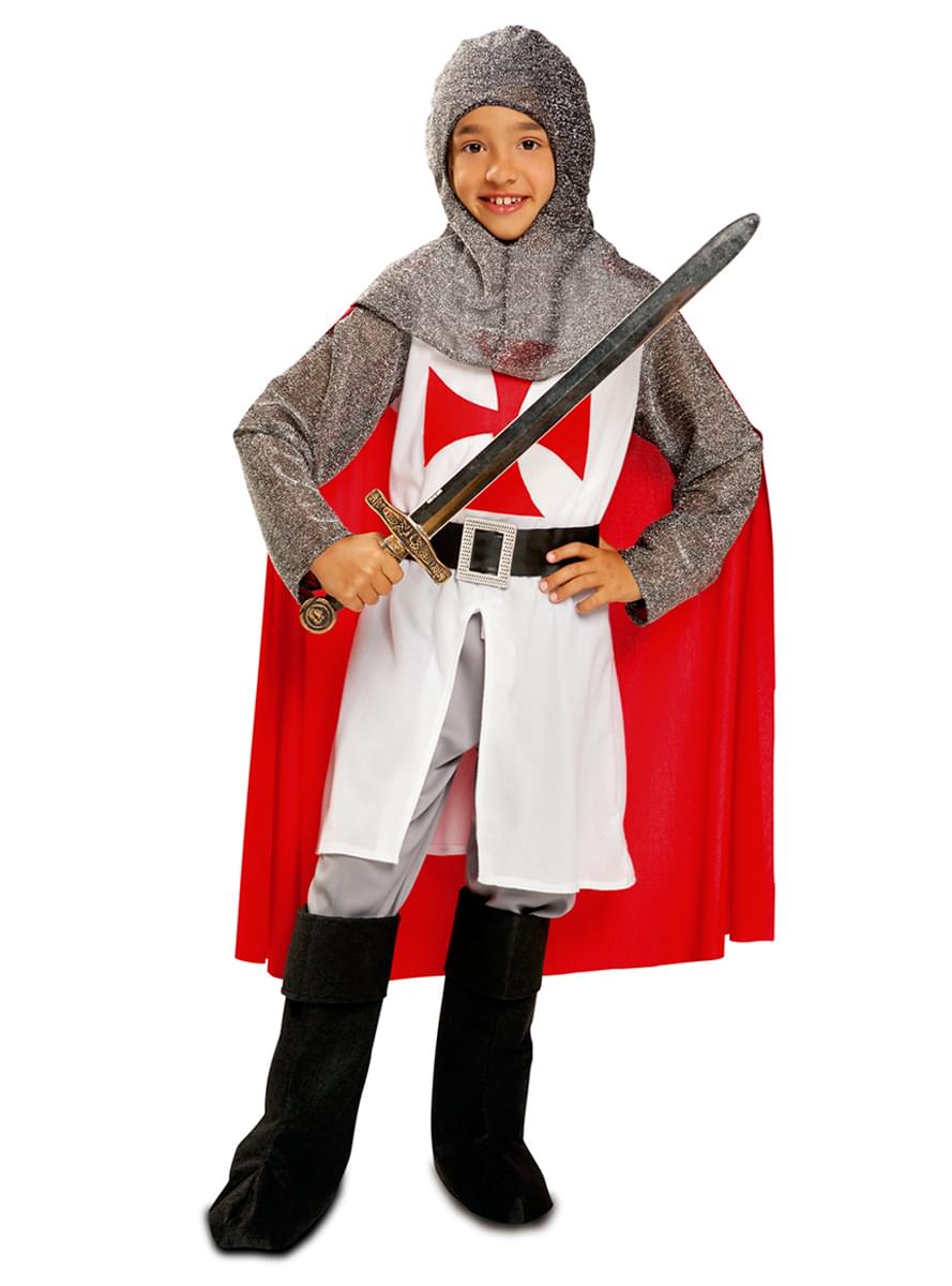 costume da templare guerriero per bambino