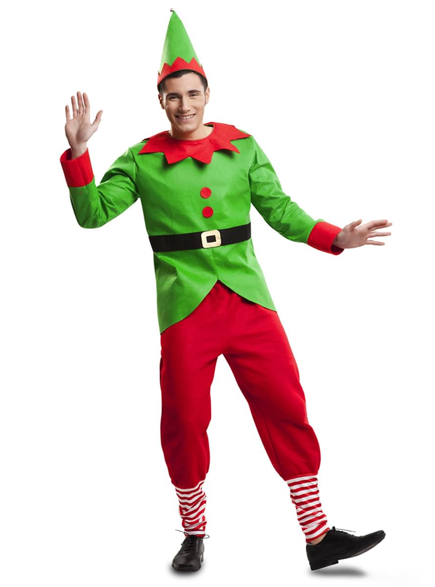 Man's Playful Elf Costume. The coolest | Funidelia