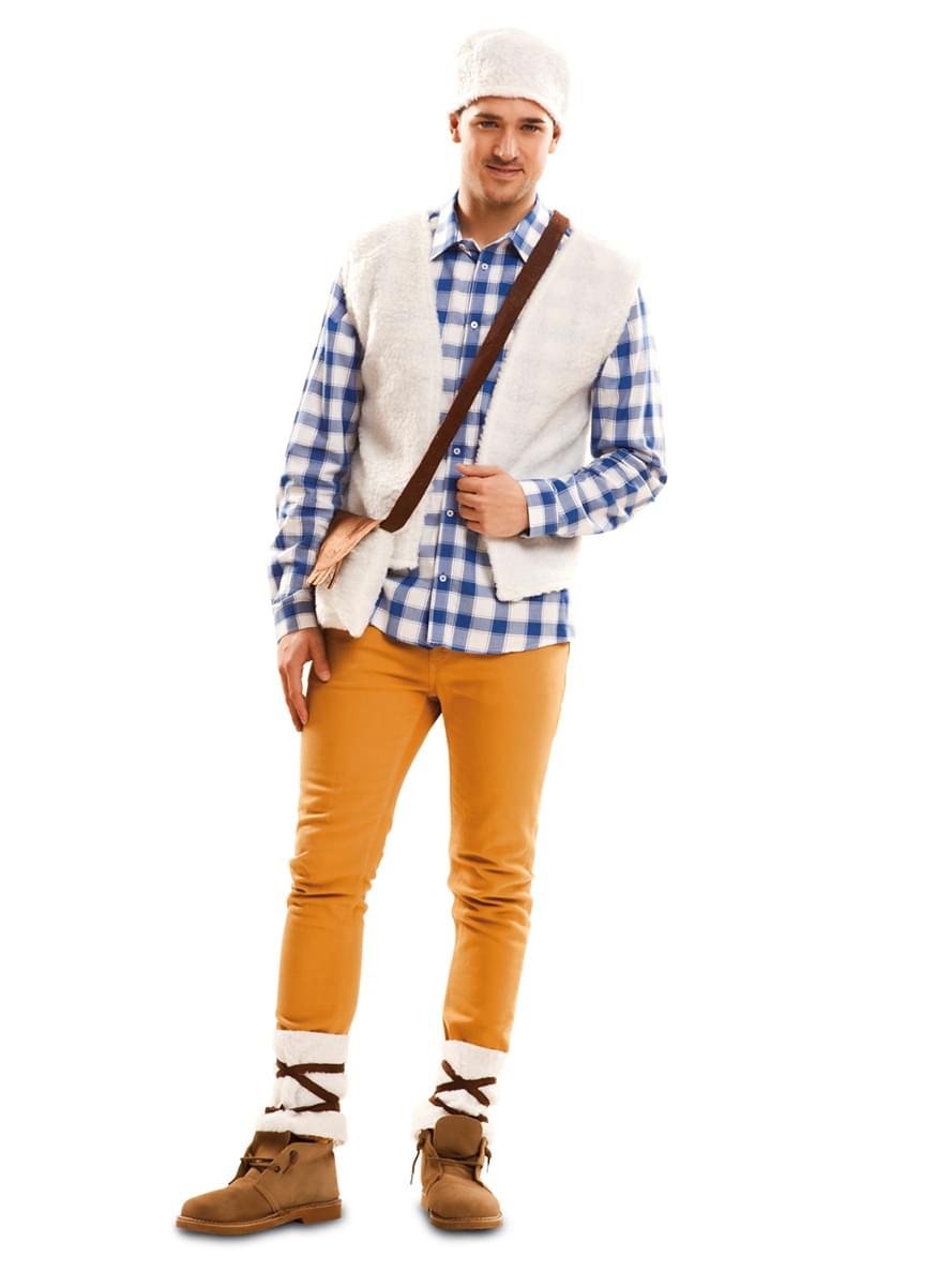 Man's Bethlehem Shepherd Costume