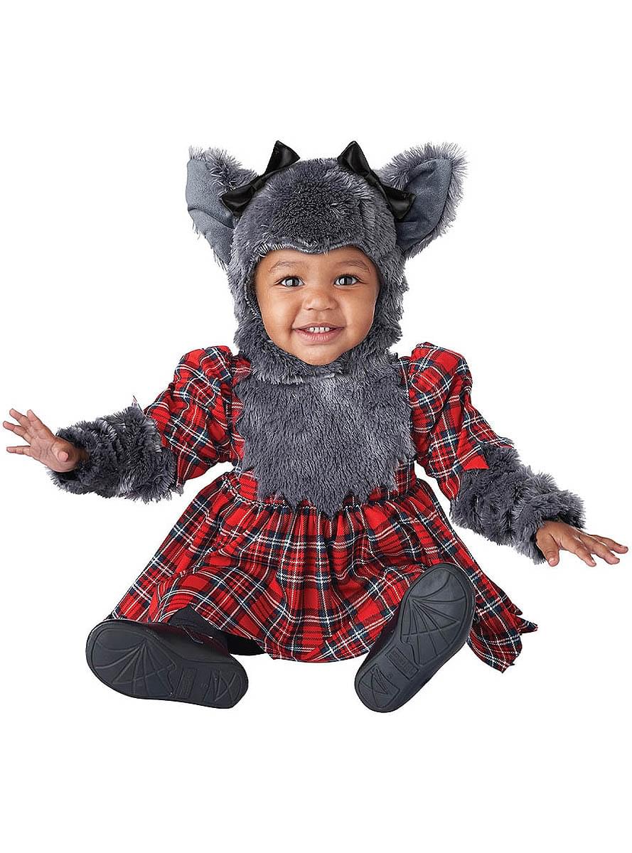 Costume da uomo lupo con vestito per bebè