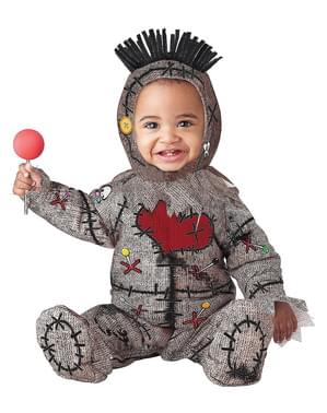 Disfraz de muñeco vudú para bebé