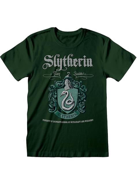 Maglietta stemma Serpeverde - Harry Potter per veri fan | Funidelia