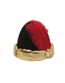 Chapéu de pajem para adulto