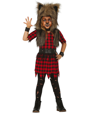 Kostým vlkodlak pro dívky