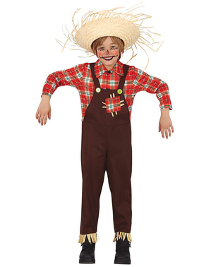 Costume da spaventapasseri divertente per bambino
