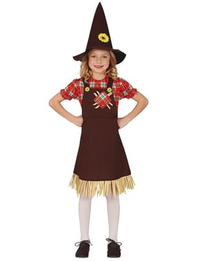 Costume da spaventapasseri divertente per bambina