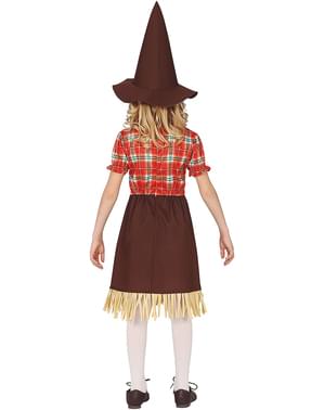 Friendly Scarecrow Costume for Girls