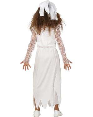 Dievčenský kostým krvavá zombie nevesta
