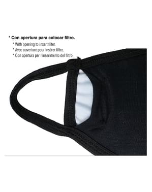 Máscarilla de oso para adulto