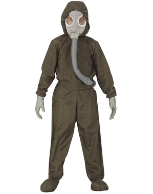 Ядрена Hazmat Suit костюми за деца