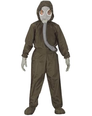 Nucleair Hazmat pak kostuum voor kinderen