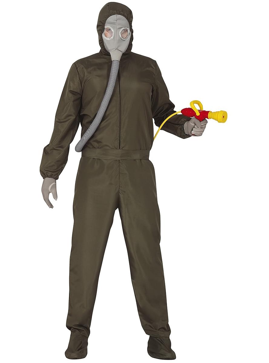 Costume tuta anti-radiazioni nucleari  per adulto