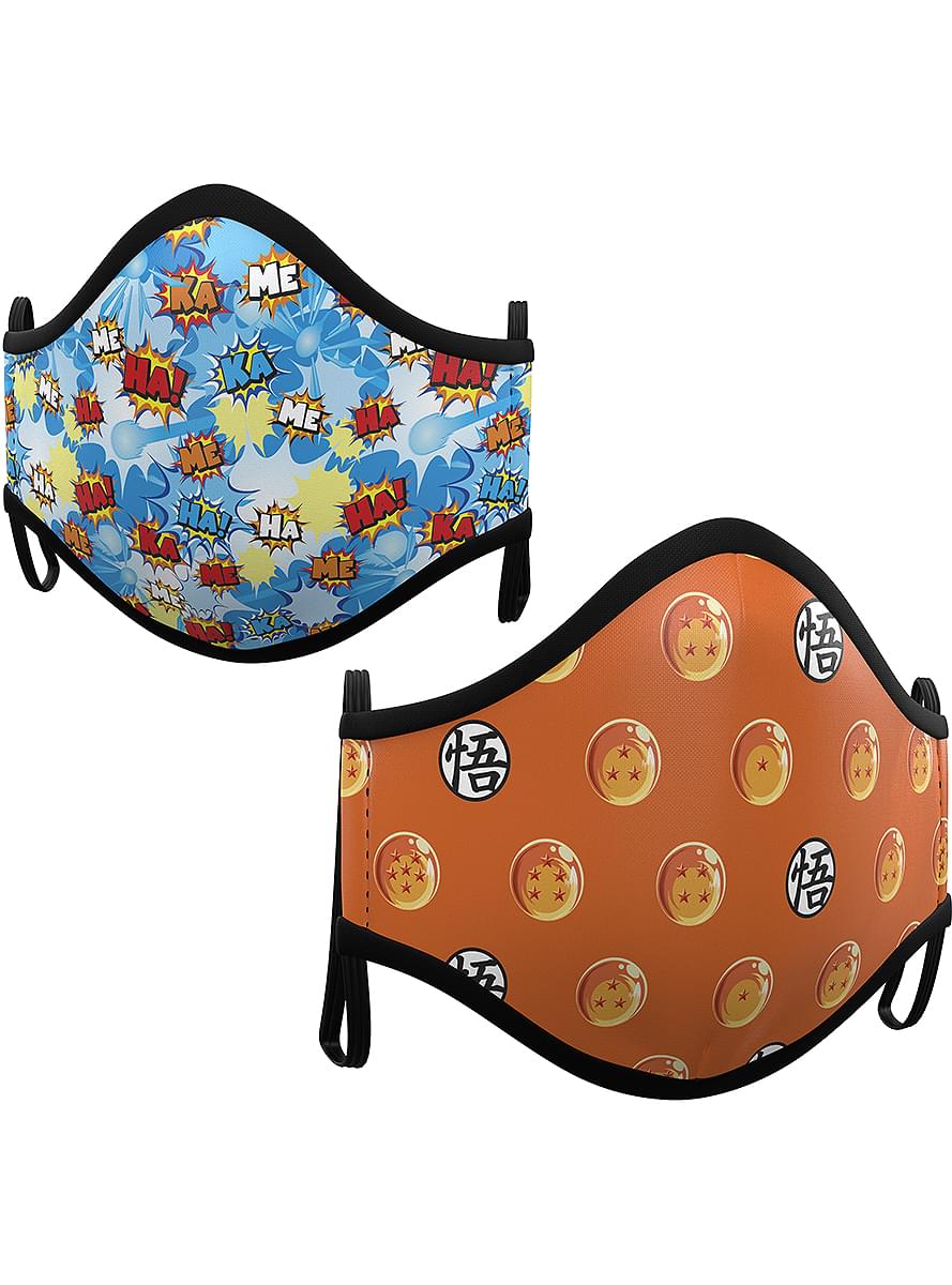 Dragon Ball Ansiktsmaske til Barn (2 stk)