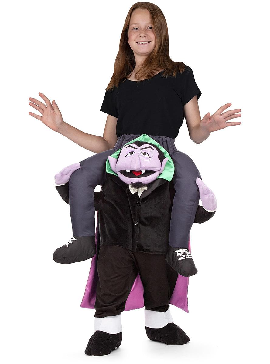 Graf Dracula Sesamstraße Ride On Kostüm für Kinder