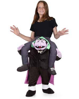 Graf Dracula Sesamstraße Ride On Kostüm für Kinder
