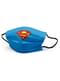 Superman Mund-Nasen-Maske blau für Kinder