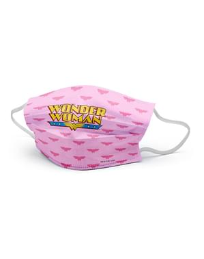 Masque Wonder Woman rose fille