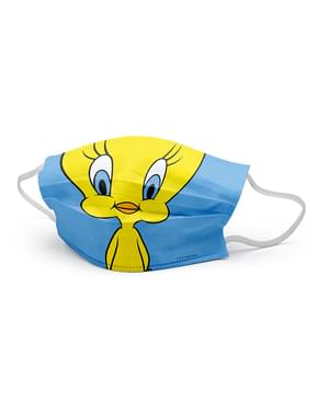 Tweety gezichtsmasker voor kinderen - Looney Tunes