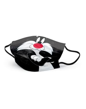Sylvester Cat Face Mask felnőtteknek - Looney Tunes