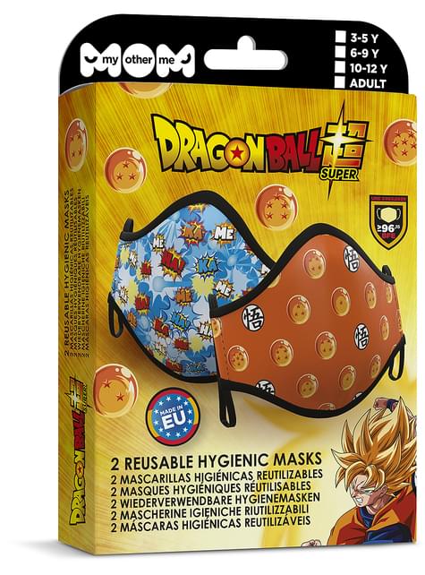Máscara de Dragon Ball para adulto (2 unidades)