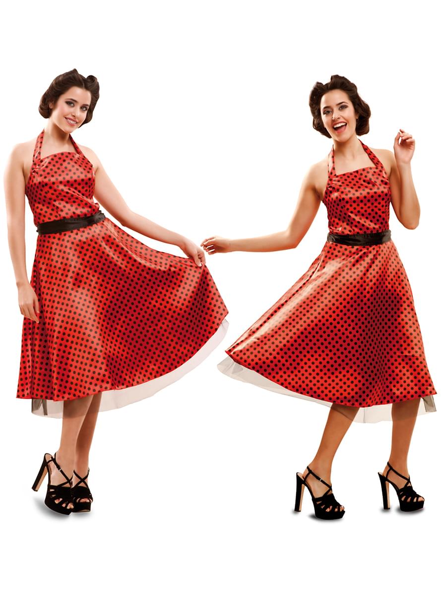 Costume Da Ragazza Anni U0026#39;50 Elegante Per Donna | Funidelia Costume Da Ragazza Anni U0026#39;50 Elegante Per Donna | Funidelia