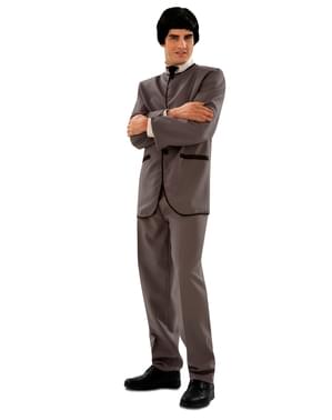 Fato de cantor inglês dos 60 para homem