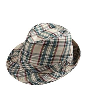 Adult's Checked Hat