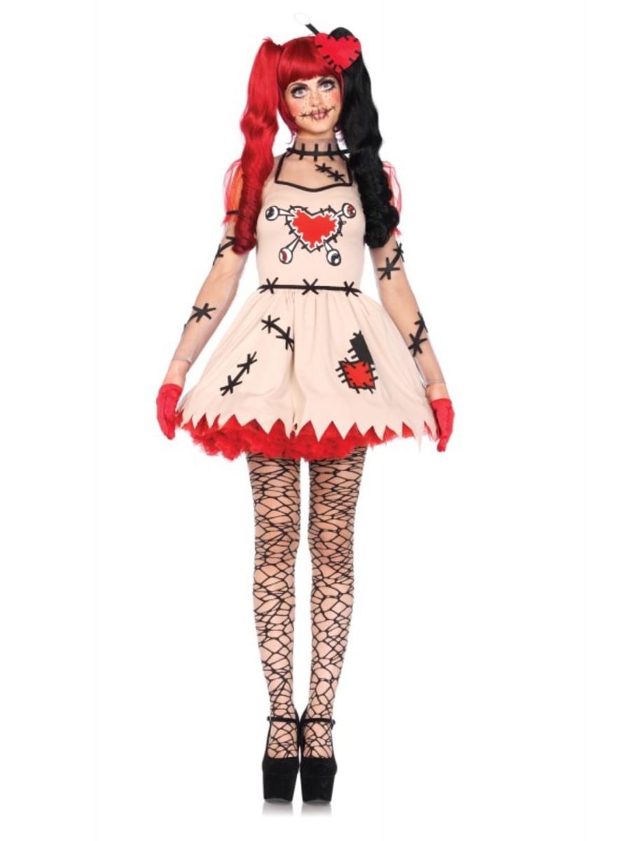 Voodoo Puppe Kostüm für Damen